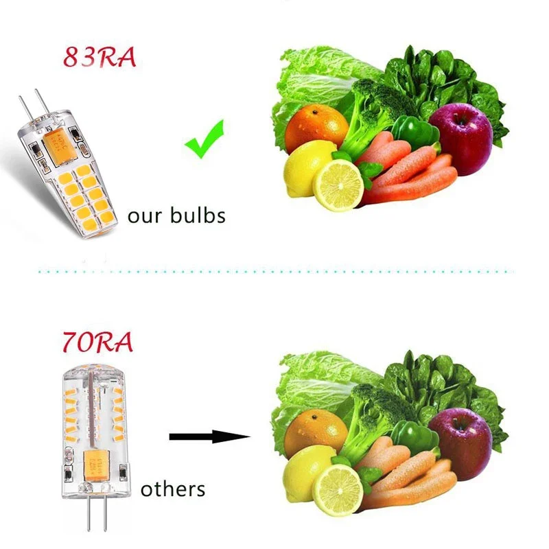 10 упаковок светодиодной лампы G4 AC DC 12 В светодиодная лампа G4 3 Вт 2835 SMD 20 светодиодная кукурузная светодиодная лампа G4 Свет 280 лм Замена галогенной лампы 30 Вт Прожектор