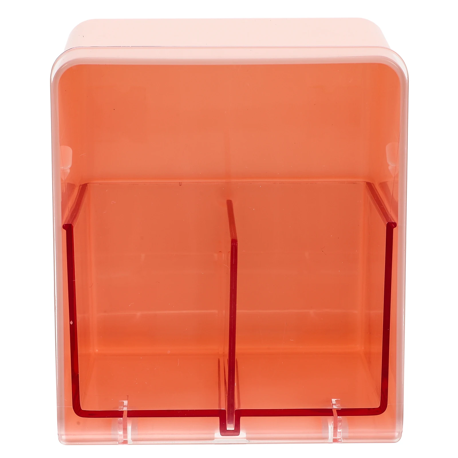 

Desktop Storage Box Waterproof Dustproof for Cotton Pads Swabs Makeup Organizer Bathroom Holder Box Plastic Lid
