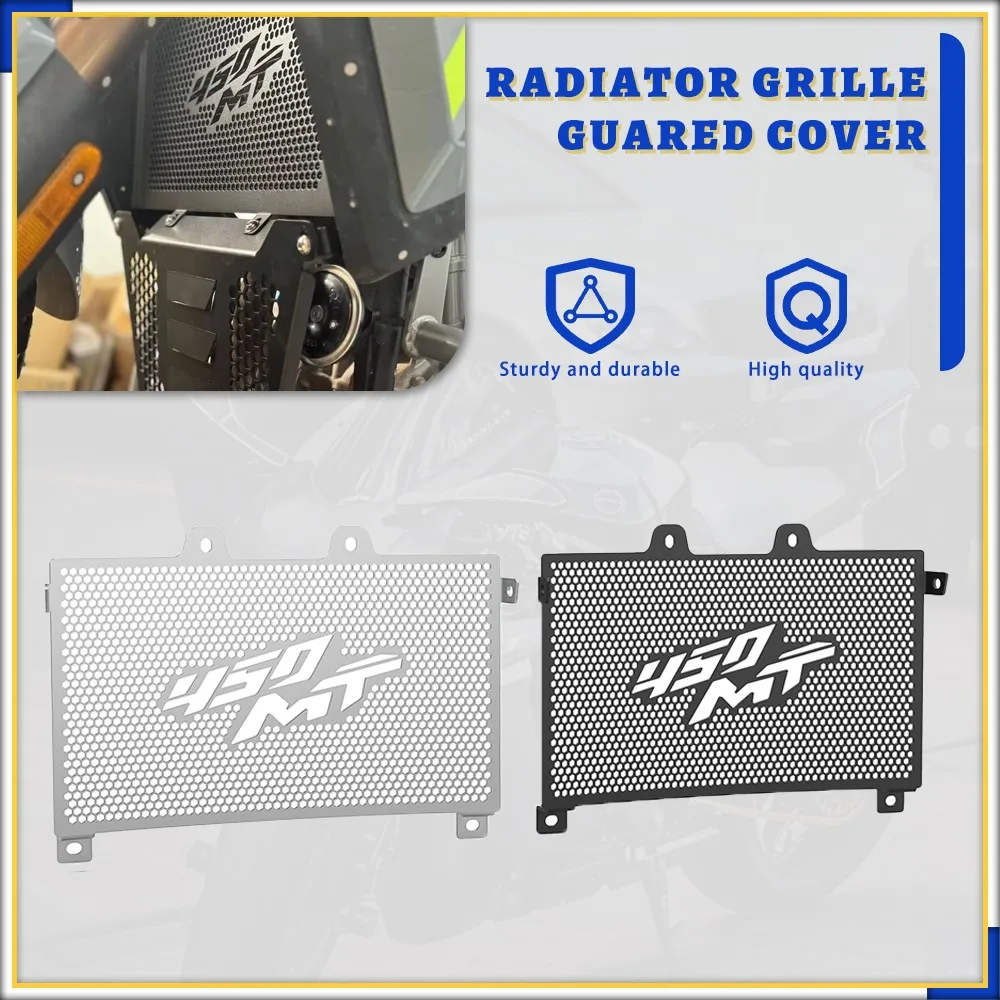 

2024 2025 2026 Motorcycle Radiator Grille Guard Protection Cover Protector Accessories For CFMOTO 450MT CF MOTO 450 MT CF450MT