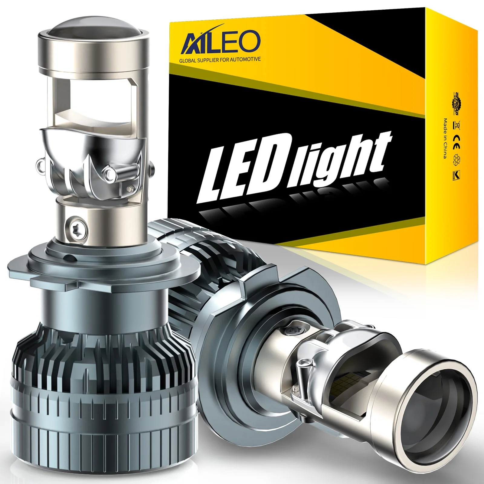 

LED Projector Lens Headlight H7 H11 H8 9005 9006 HB3 HB4 Car Bulb 6000K Canbus Turbo High Power Mini Auto/Moto Lamp Fog Light