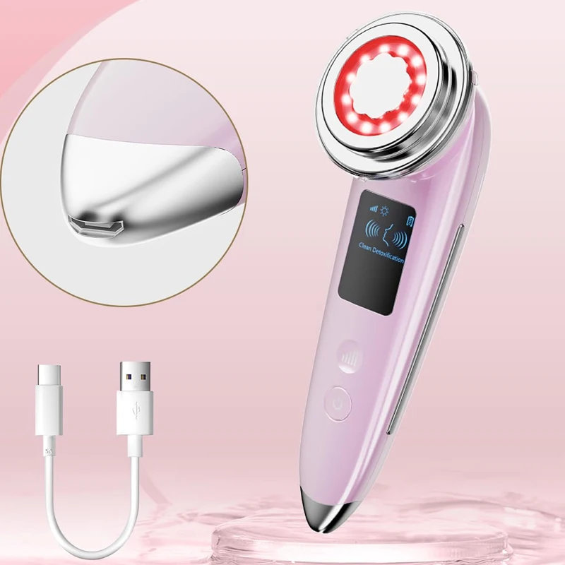Microcurrent Machine Face Lift High Frequency Facial Machine Skin Tightening Skin Rejuvenation Beauty Device