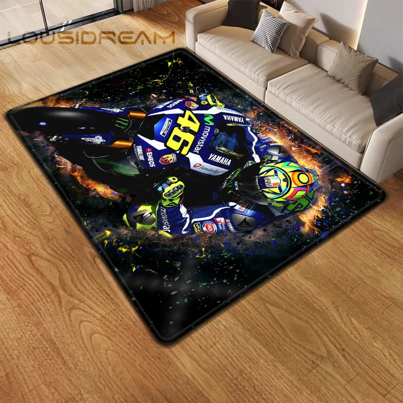 Motorcycle Racing Driver Carpet Kitchen Mat Entrance Doormat Bedroom Floor Decoration Living Room Carpet Bathroom Rug