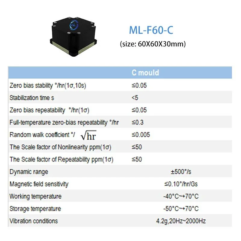 High Bandwidth Fiber Optic Gyroscopes High Accuracy Gyroscope Short Activation