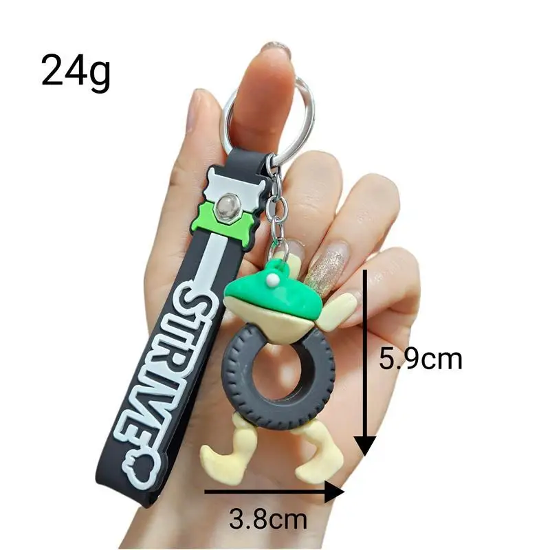 Porte-clés Tralalero Tralala, 5 pièces, figurines d'action, sacs, clés de voiture, pendentif, jouets classiques pour enfants, cadeaux pour amis