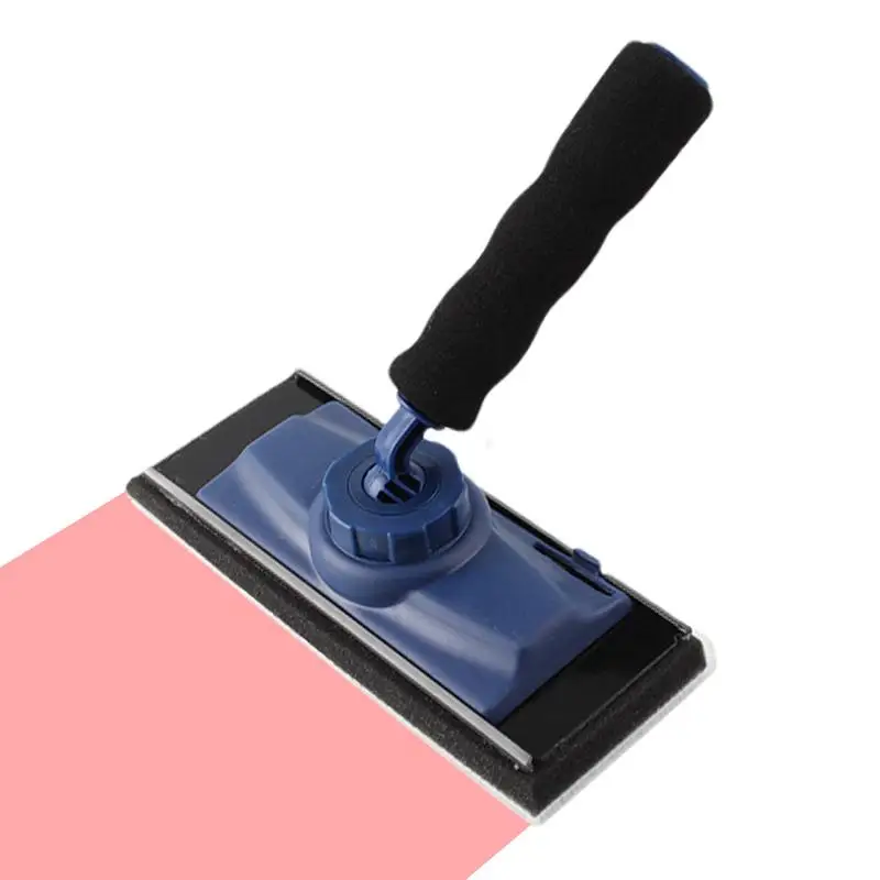 Paint Edger Tool Creative Adjustable Flat Trim Painting Brush With rotatable Handle Perfect For Walls Baseboards Ceilings