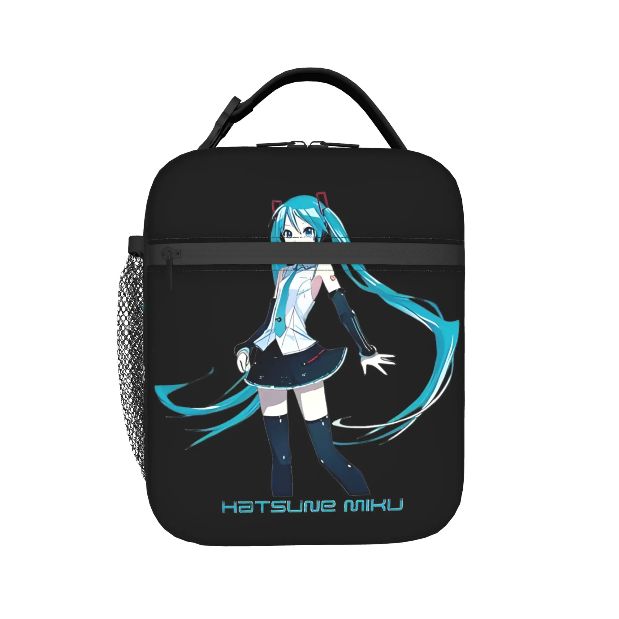

Insulated Lunch Box Hatsune Miku Merch Lunch Container Harajuku Cooler Thermal Lunch Box For School