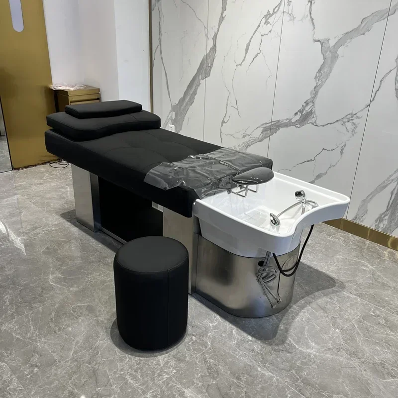 

Professional Washbasin Hair Therapy Bed Massage Nursing Pedicure Chair Luxury Hairdressing Salon Japanese Head Spa Shampoo Bed