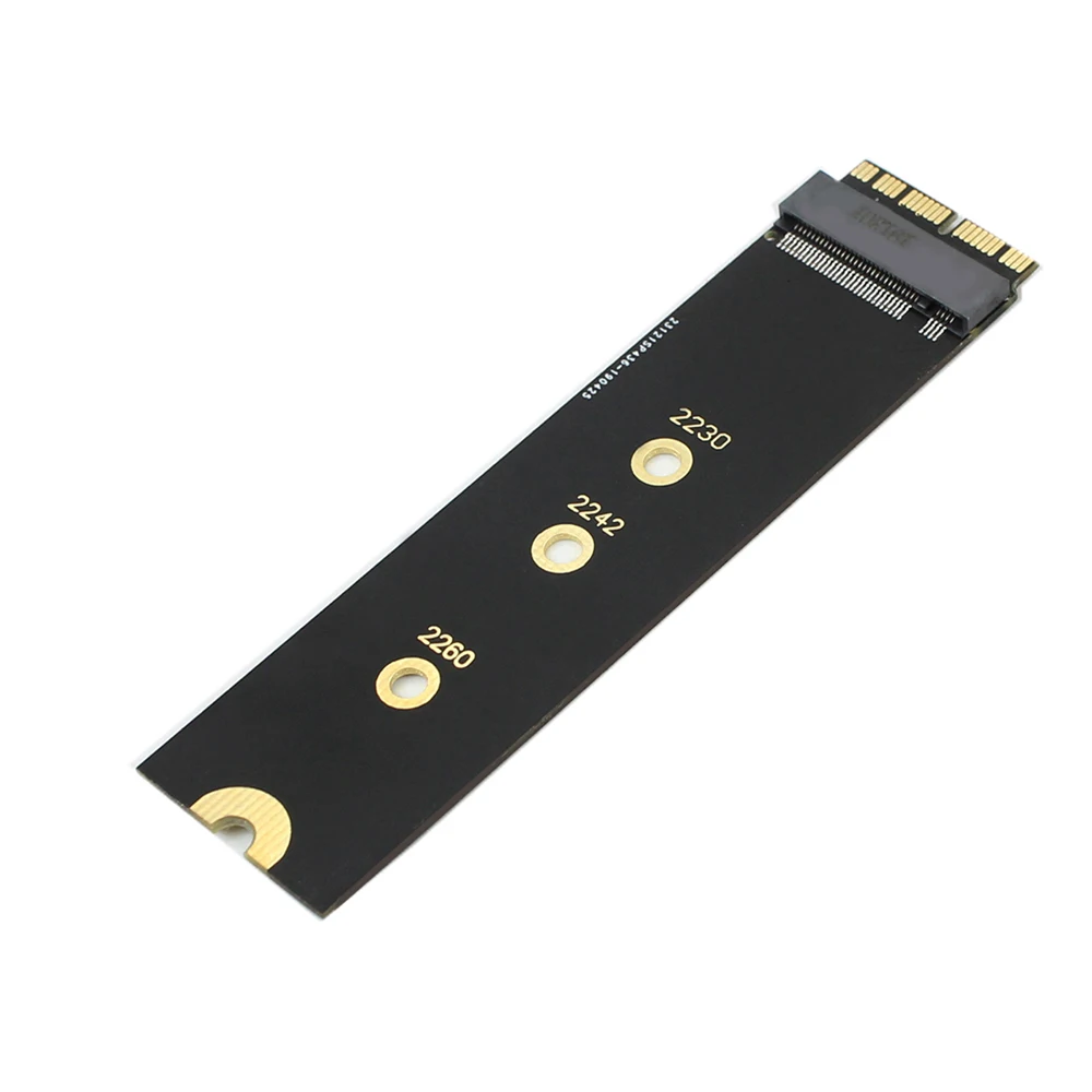 

Для Macbook Air Pro 2013 2014 2015 A1465 A1398 SSD 2280 PCIE x4 M.2 SSD-адаптер для ноутбука Apple NVMe PCIe M.2 NGFF к SSD