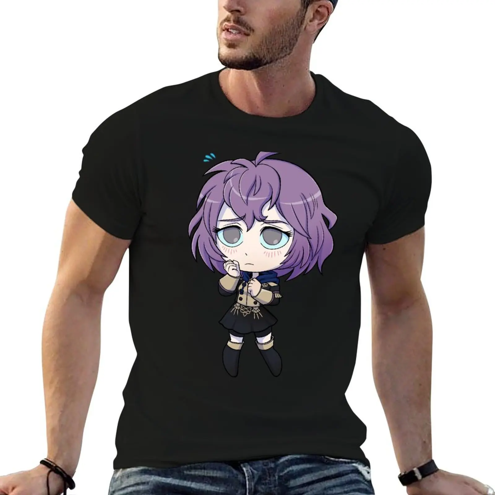 

Three - Emblem g man shirts - cotton t funny men t for Houses for Cutie man Chibi shirts T-Shirt Fire Bernadetta