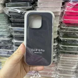 [Stocktake Sales] Silicone Cover For iPhone 16 15 Pro Max 16 15 Plus Box Case (Big Fire Sales)