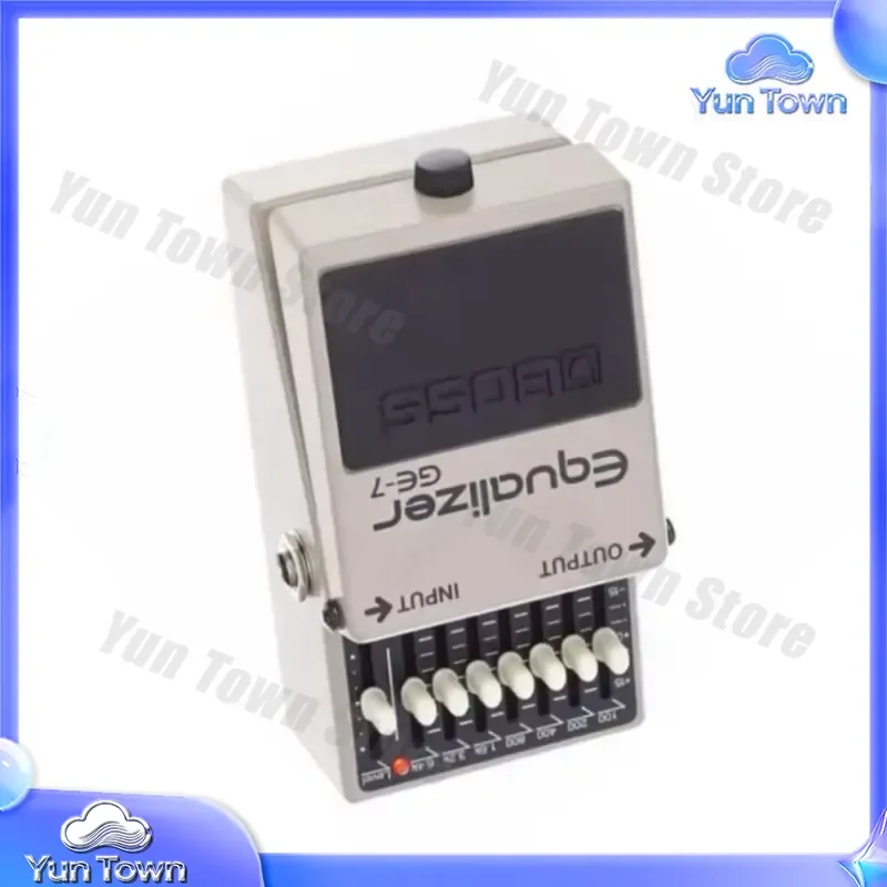 for Roland BOSS GE-7 Equalizer Guitar Pedal 7-Band EQ 100Hz to 6.4kHz Boost Cut 15dB per Band for Electric Guitar Bass