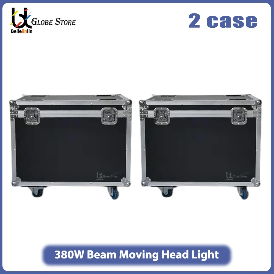 

0 Tax 2Pcs Flight Case For Beam 380W 20r Moving Head Light 20r Beam Light Sharpy Beam 380W Gobo Moving Head Lighting Wash Stage