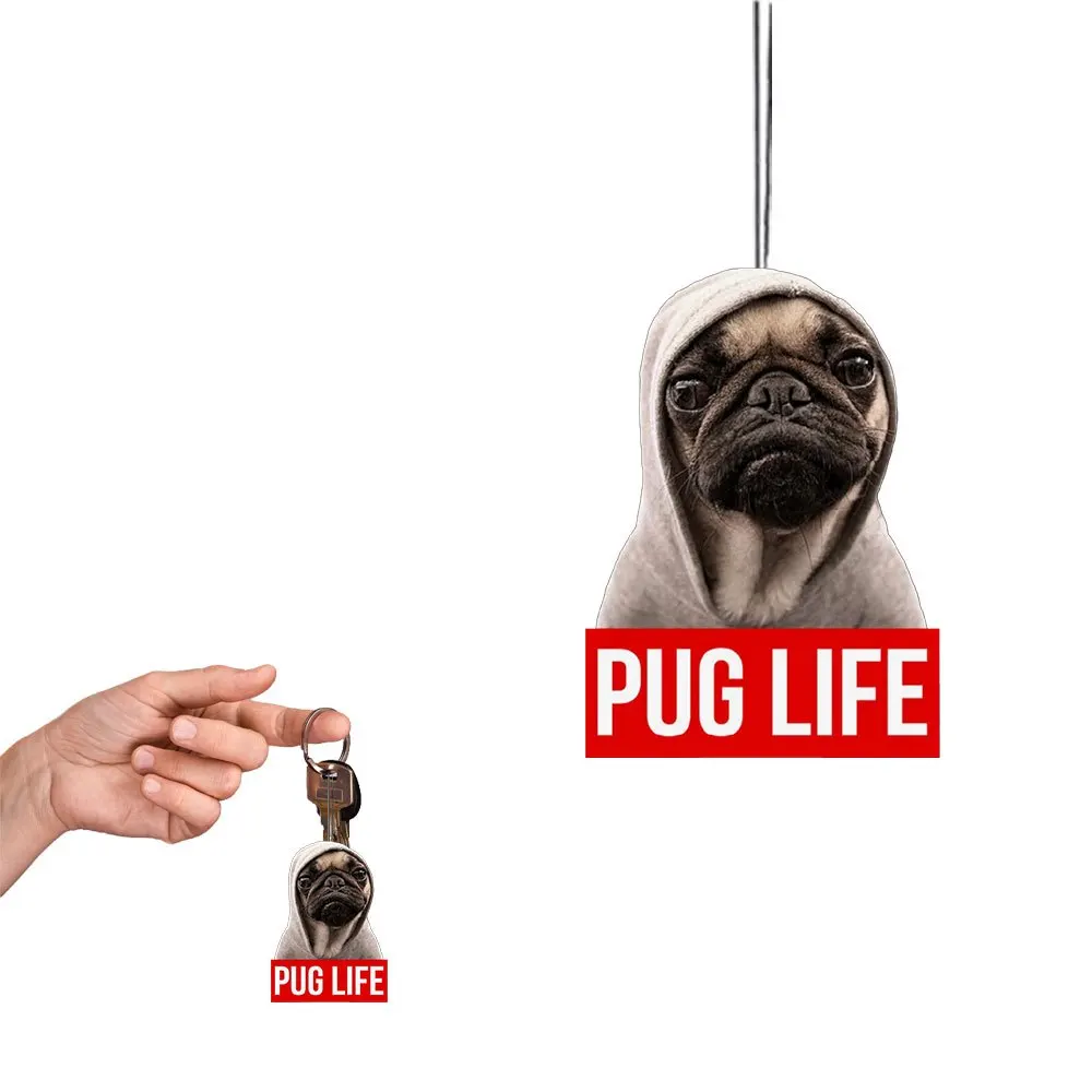 سلسلة استرخاء ممتعة للعلاج بالروائح العطرية للسيارة - عطر عطري للسيارة، ملحقات السيارة بمرآة الرؤية الخلفية، علاج عطري على شكل قلادة