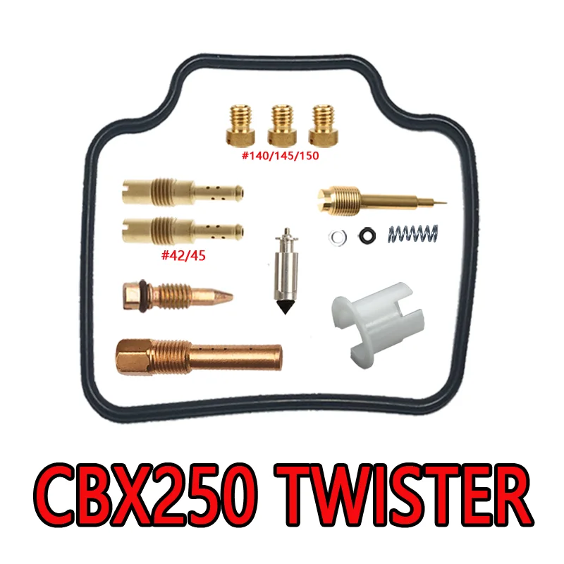 Honda CBX250 TWISTER 2001-2010 Carburetor Repair Kit