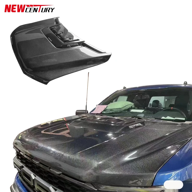 Raptor Carbon Fiber Hood Fits 2020+ Ford Raptor F150 Modified Carbon Fiber Hood