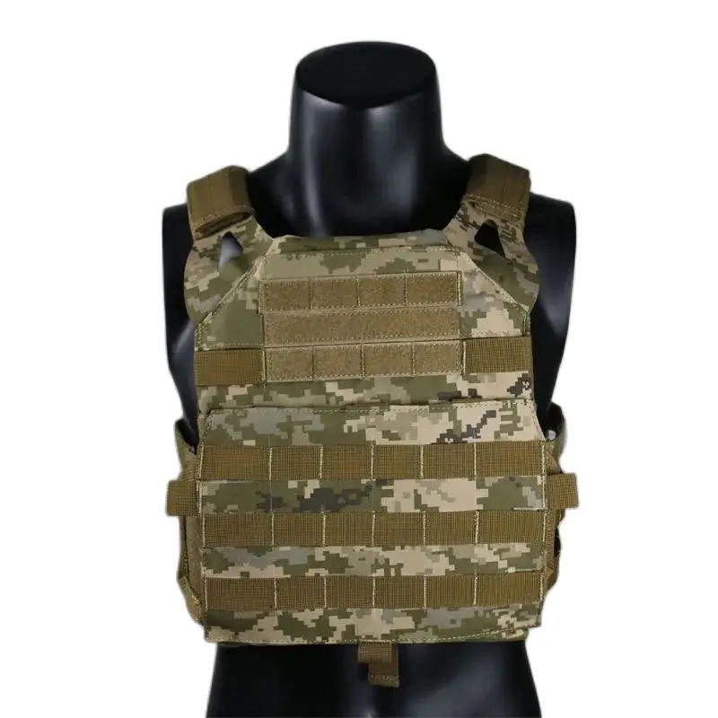 Tactical vest in JPC2.0 Molle system camouflage of 500D nylon fabric Flecktarn German Multitarn