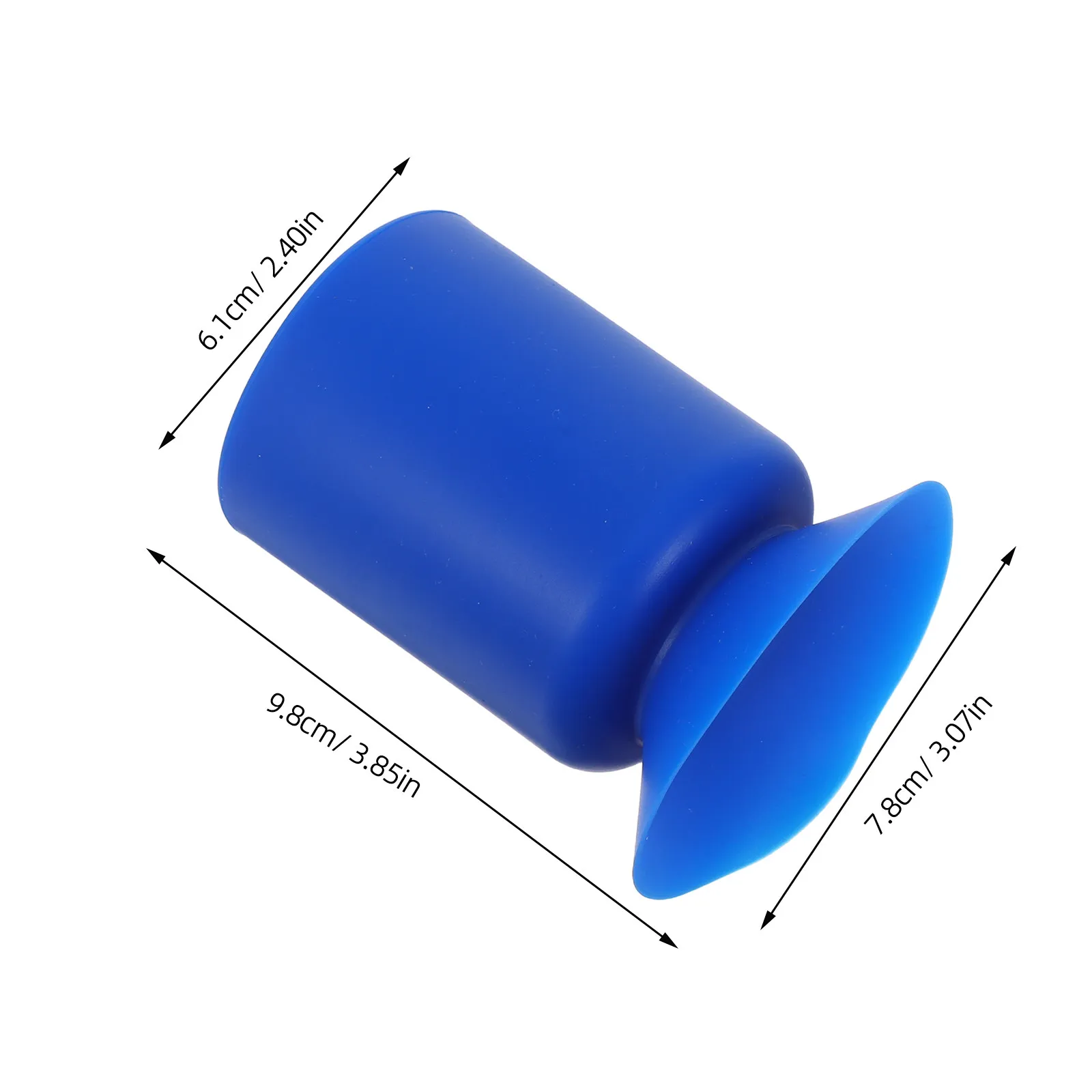Silicone Pen Holder Suction Cup Design Makeup Brush Storage Box Wall Mount Desk Organizer Pencil Cup Stationery
