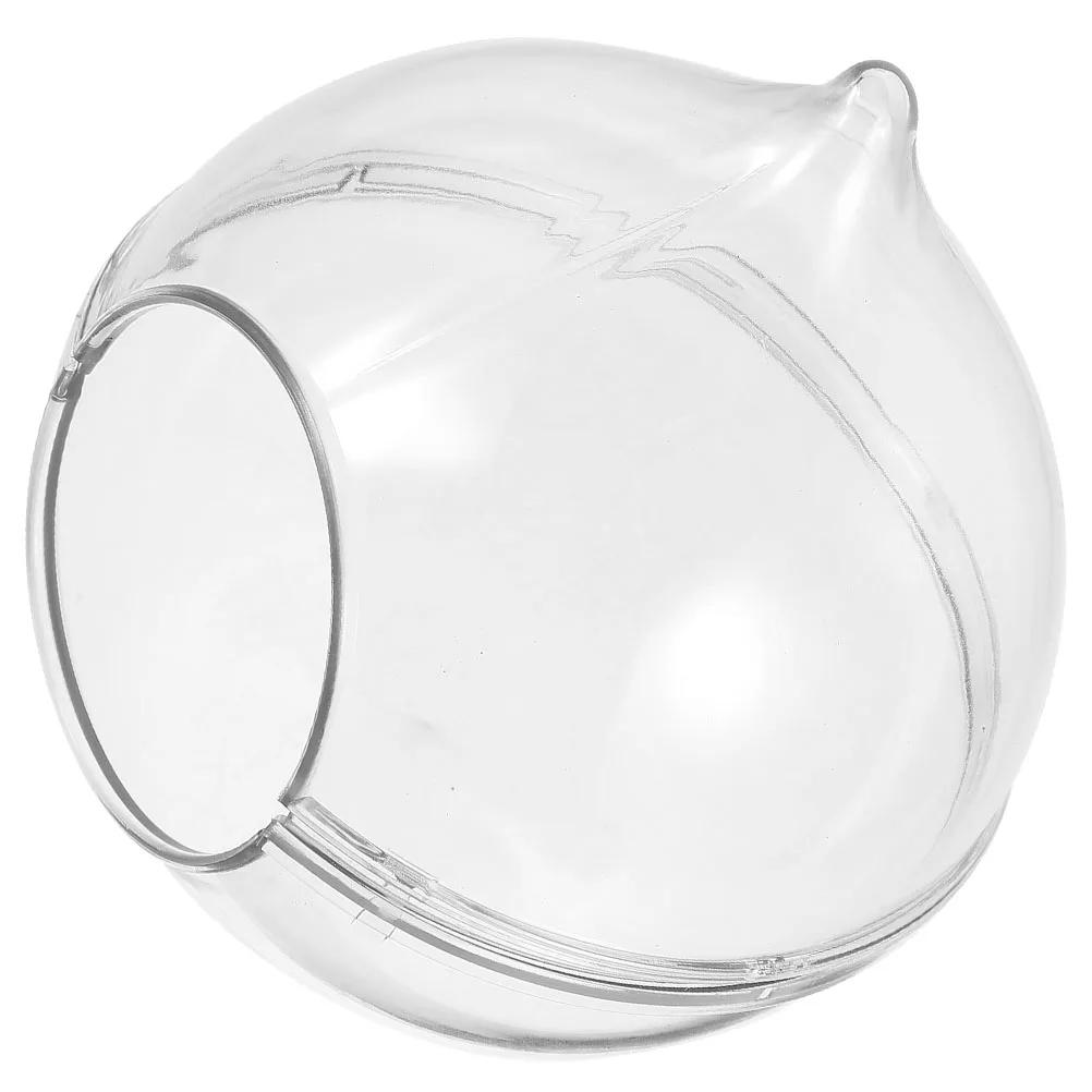 

Hamster Bath Room Transparent Bathtub Small Animal Bathroom Container Sand Bowl Toy Premium Material for Hamsters