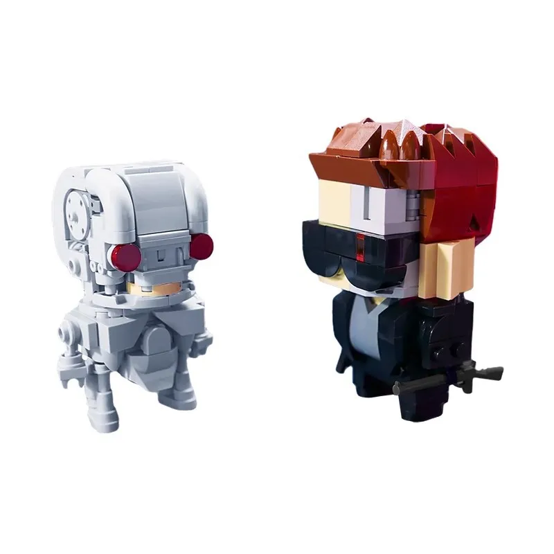 Hot Terminatored Bricks Film Brickheadz Diy Classic Films Robot Bouwstenen Educatie Assemblage Speelgoed Voor Kinderen Volwassenen Geschenken