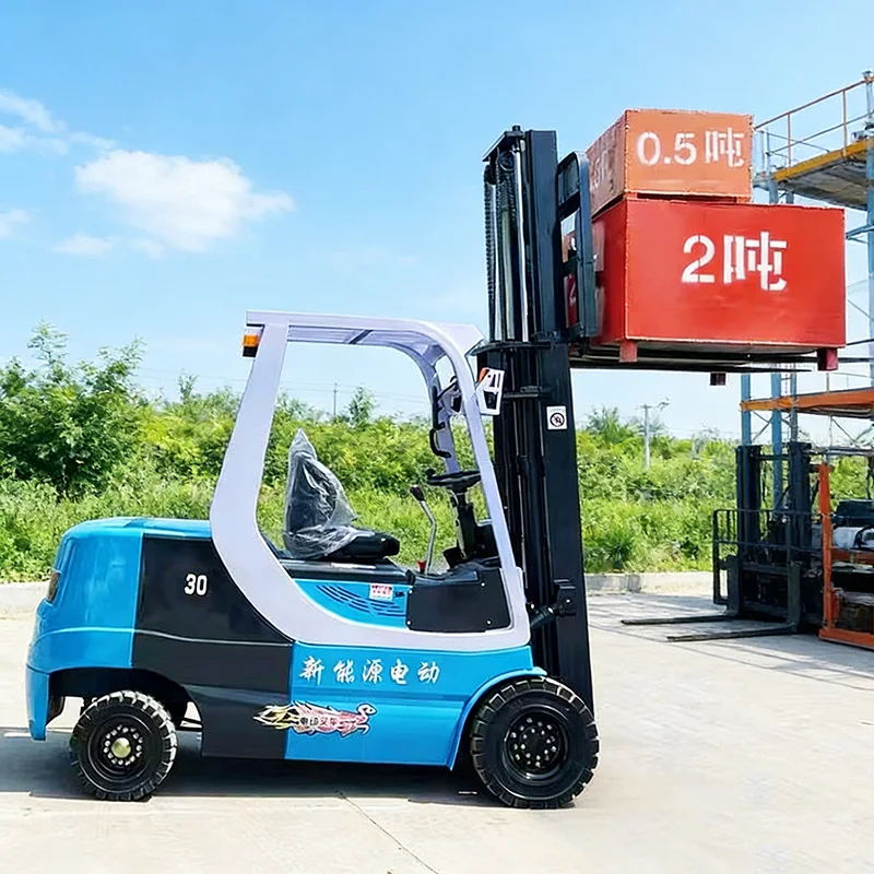 Customized 2ton 3ton Electric Forklifts 2 Year Earranty Professional After-sales Service Suitable for EU/US Battery-powered