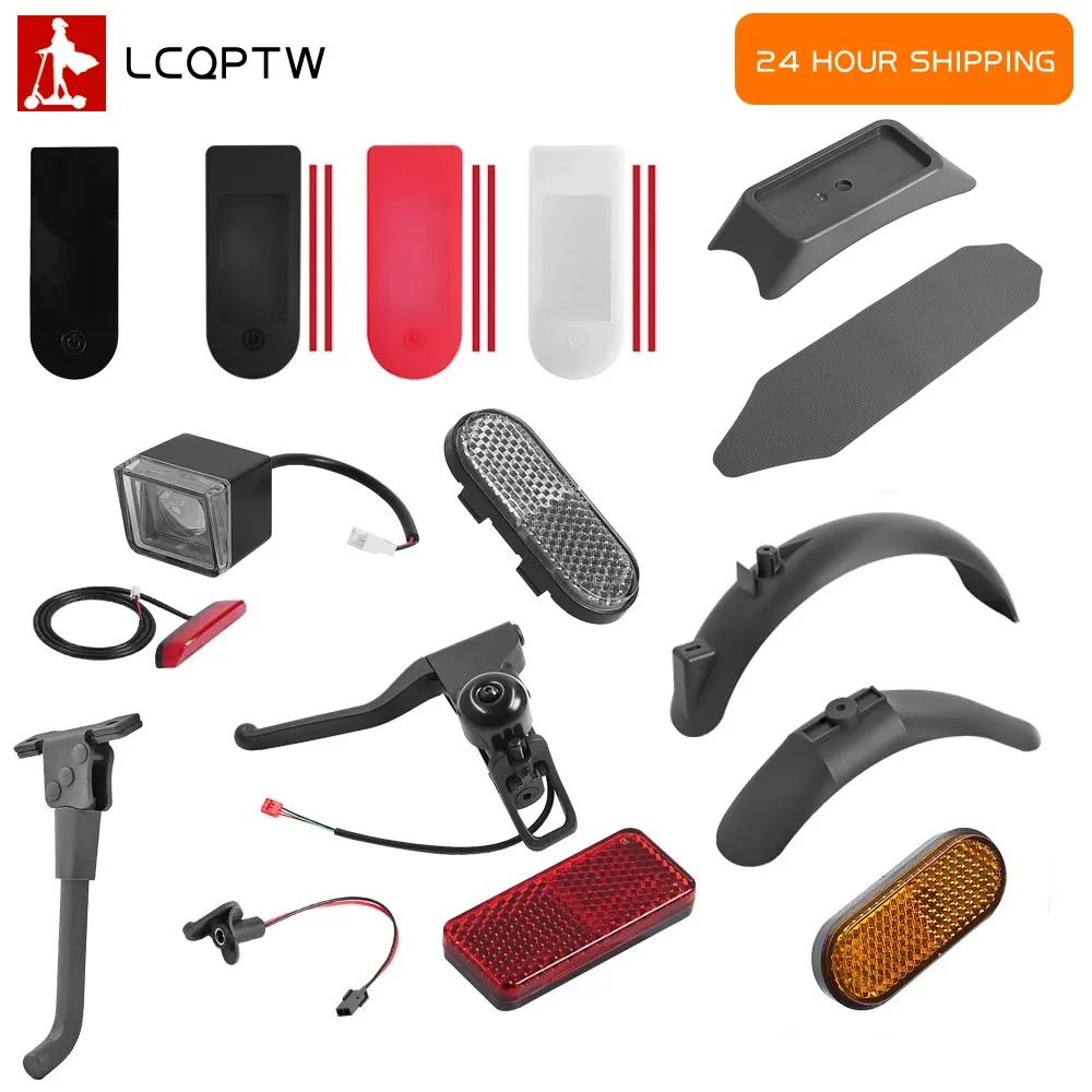 สําหรับ Xiaomi 4 Lite (2nd Gen) ไฟฟ้าสกู๊ตเตอร์ซ่อมอะไหล่เบรคคันเร่ง Fender Light ด้านหน้า Reflector ชิ้นส่วนต่างๆ