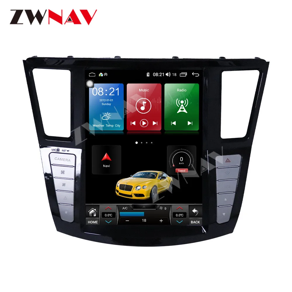 15.8 "HD شاشة تعمل باللمس لإنفينيتي QX60 2014-2019 أندرويد 13 نظام تحديد المواقع والملاحة 4G واي فاي Carplay سيارة مشغل وسائط متعددة رئيس وحدة السيارات