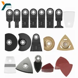 66Pcs Oscillating Multitool saw blade sandpaper For Fein Multimaster Ryobi Milwaukee Hitachi Black&Decker Chicago Dewalt Bosch
