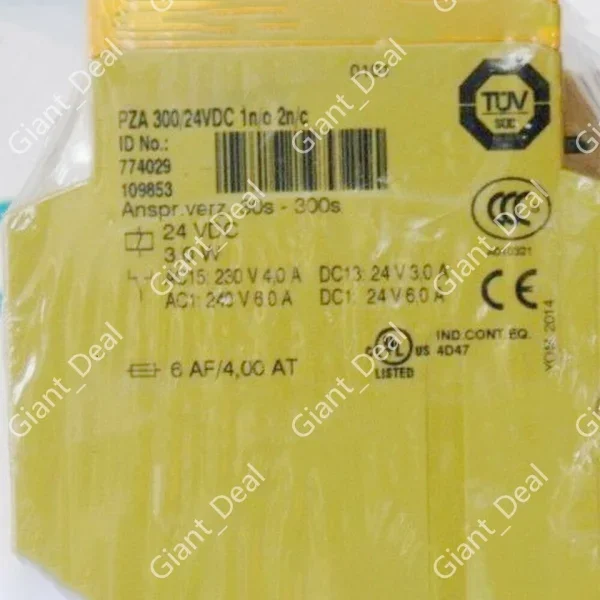

2026 New 774029 Safety Relay for Pza 300/24vdc Brand New Original Spot Plc