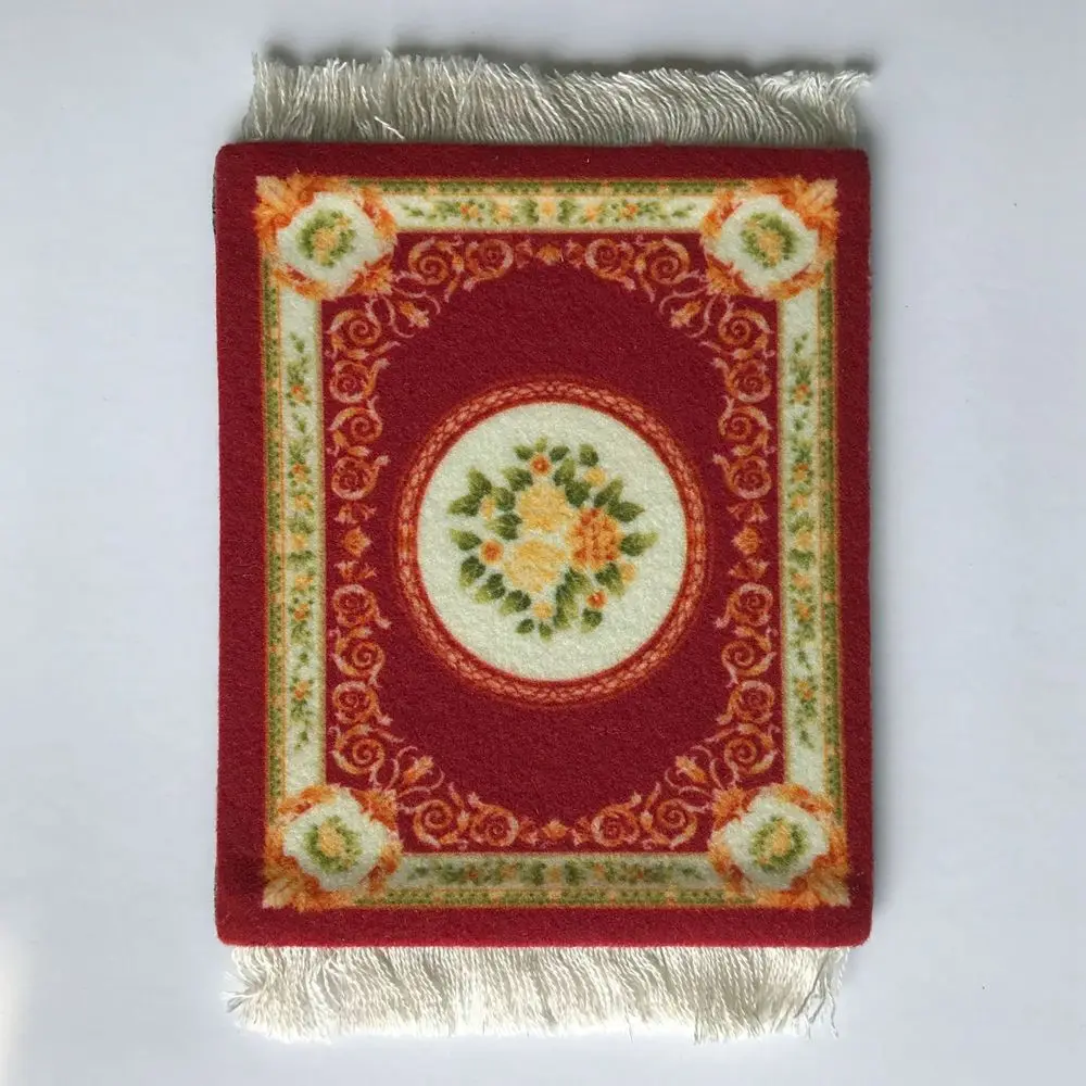 

Photo Props Heat-resistant Table Decor Persian style kitchen accessories Retro Pattern Cup Pads Table Mat Coaster Placemat