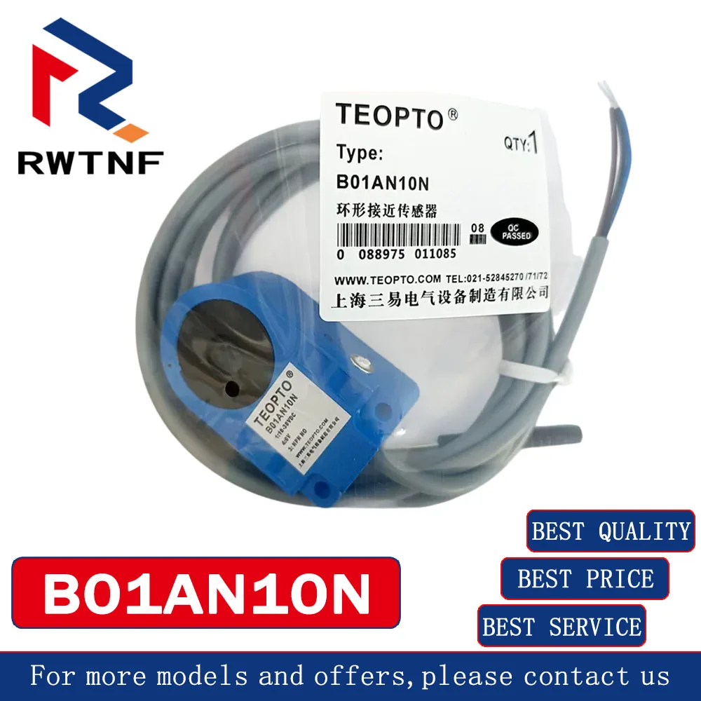 

Совершенно новый оригинальный датчик приближения B01AN10N TEOPTO, 100% оригинальный, в наличии на складе.