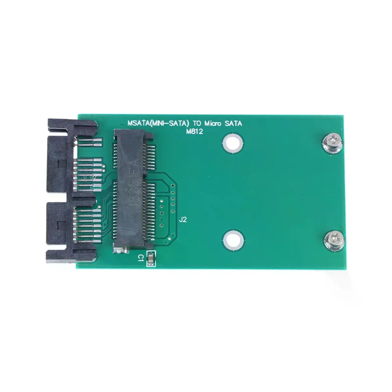1pc Electronic Card Mini Pcie Pci-e Msata 3x5cm Ssd To 1.8" Micro Sata Adapter Converter Card