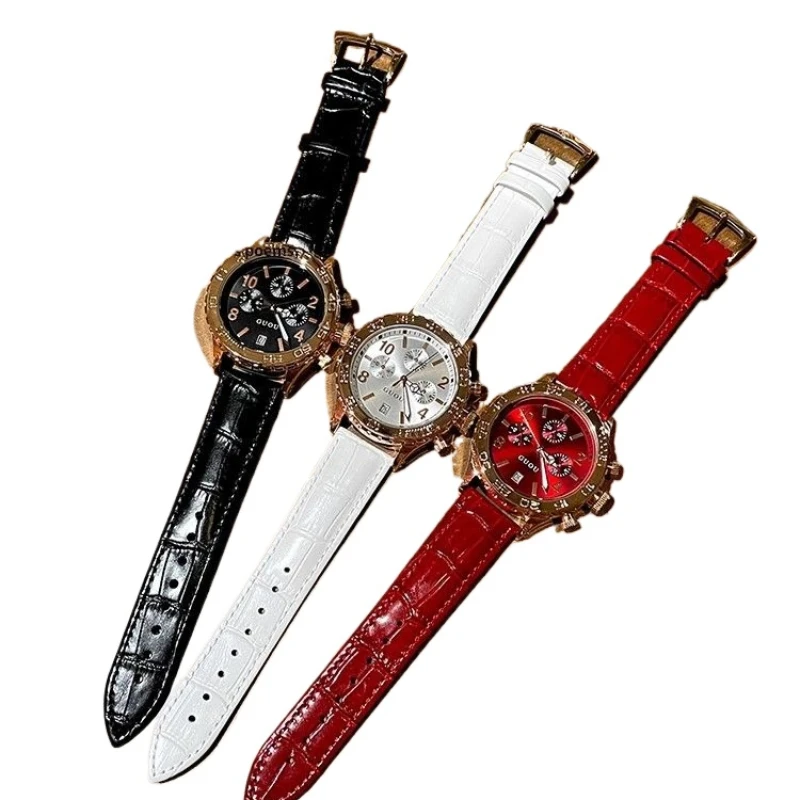 

Workplace watch women's trend light luxury niche women's large dial niche series quartz wrist watch