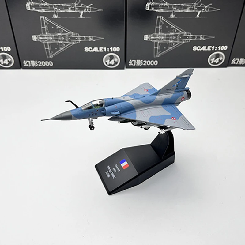 Jason TUTU Diecast Metal 1/100 Scale French Mirage 2000 Fighter Jet Mirage-2000 Aircraft Model Planes Drop Shipping