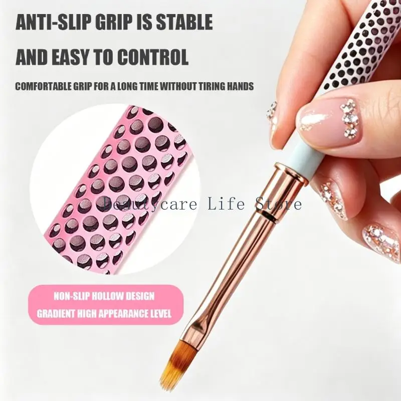 652C 5Pcs/Set Decorating Tools Hollow Structure Handles Art Pens For Stable Strokes And Delicate Patterns