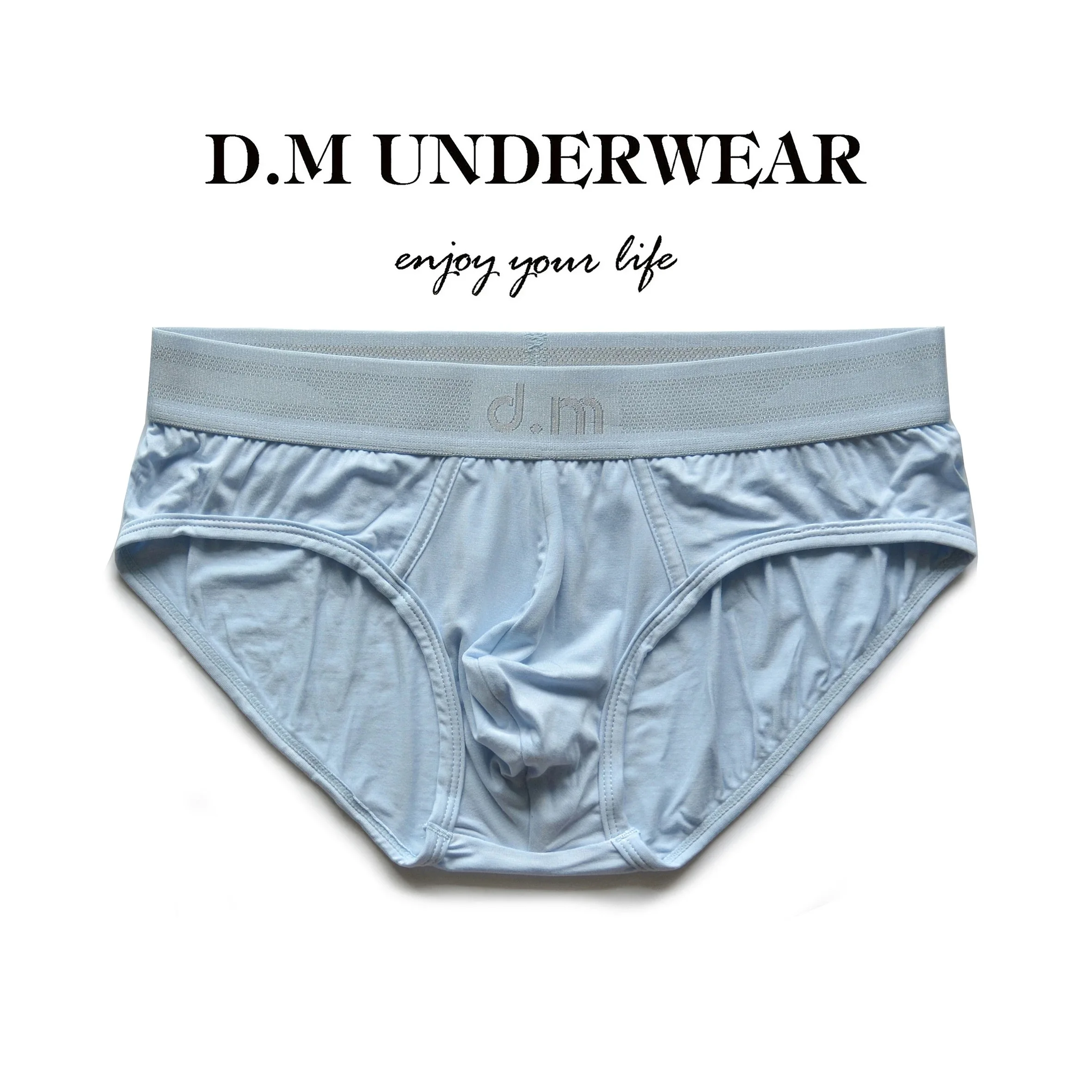 Men's Underwear Ice Silk Smooth Soft Comfortable Boxer Briefs