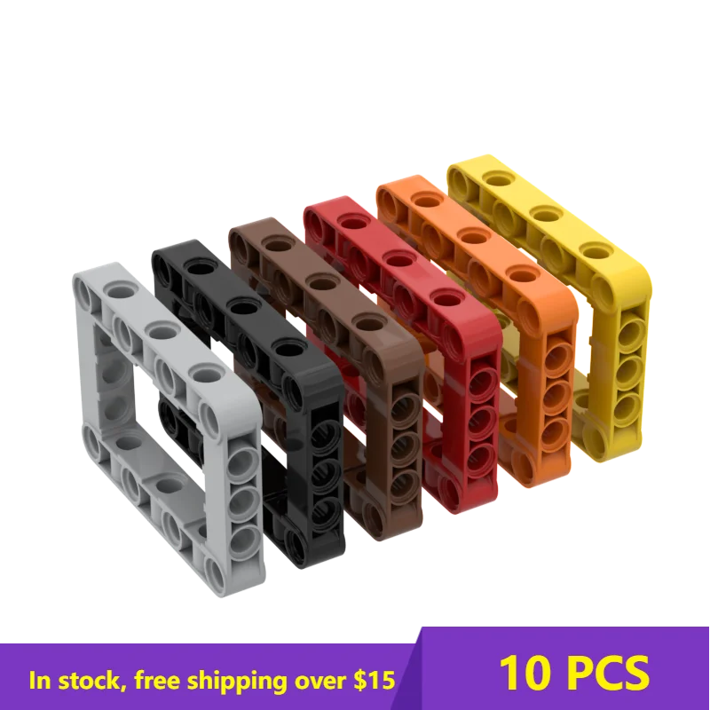 

MOC Bricks 64179 tech Liftarm 5 X 7 Open Center Frame Thick for Building Blocks Parts Classic Brand Kids DIY High-Tech Toys