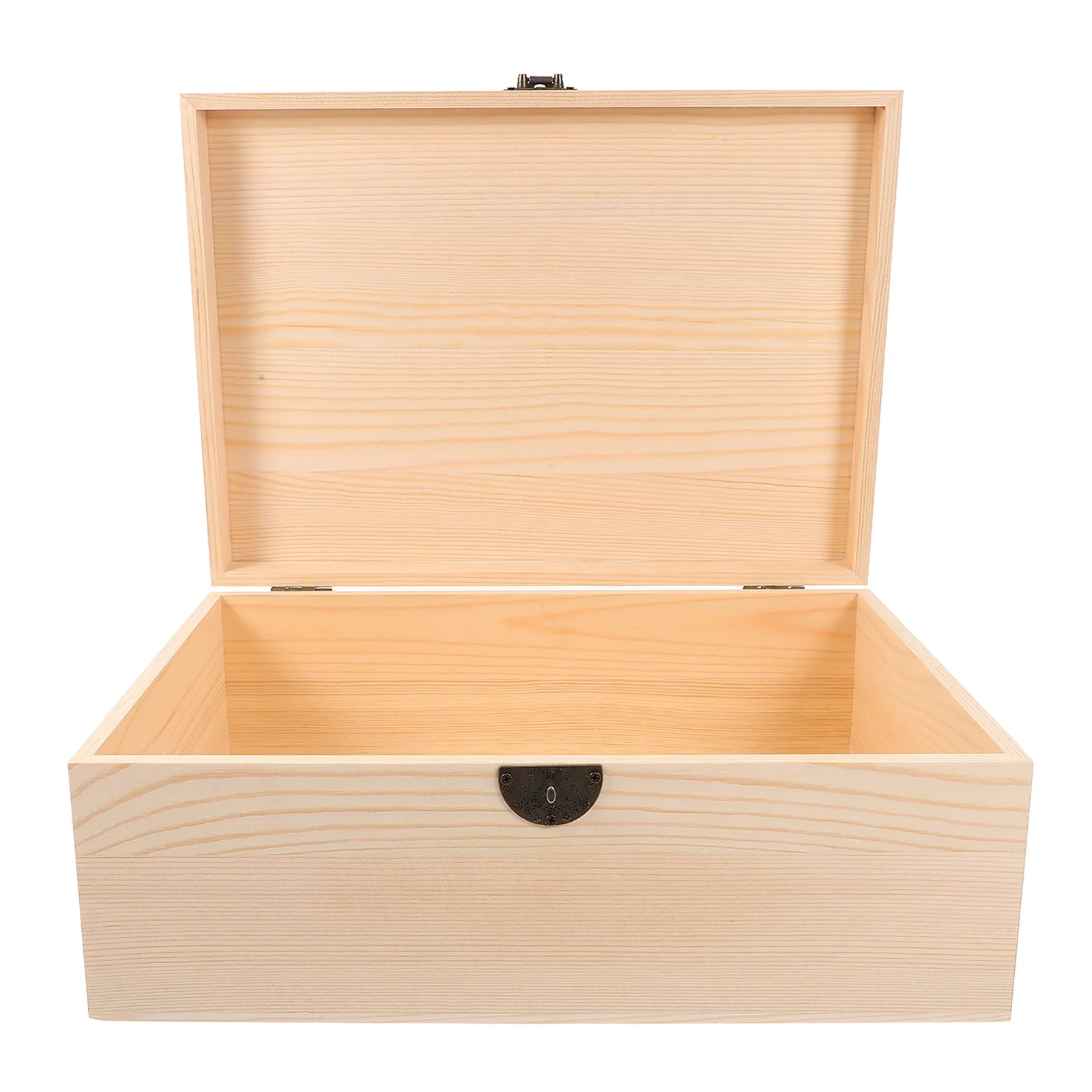 

Wooden Jewelry Box Rustic Portable Multipurpose Storage Organizer Case for Jewelry Watches Sunglasses Keepsakes