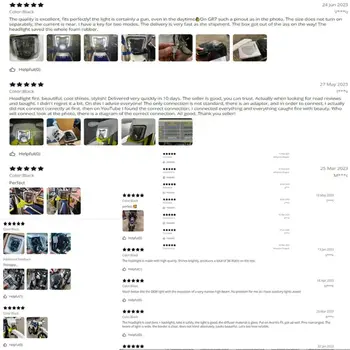 10 最佳銷售 越野摩托車前燈 - №8