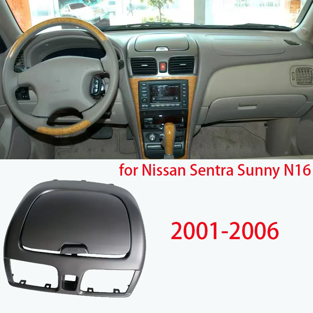 LINGJIE  brand new Car Interior A/C Outlet Air Vent Dashboard Cover Burger oe 68268-0480 for Nissan Sentra Sunny N16 2001-2006