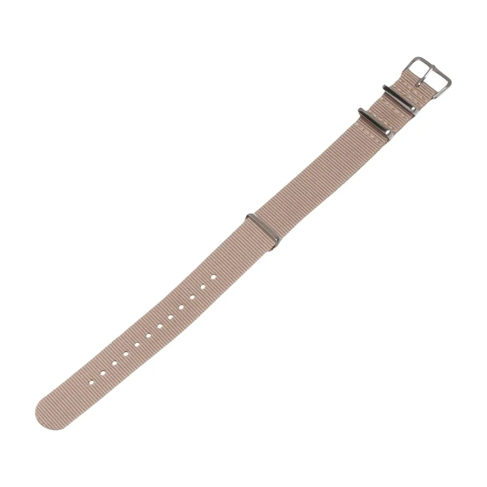 18 20 22mm ファッションスポーツ レディース メンズ ナイロン織りブレスレット ループ ウォッチバンド 腕時計ストラップ 交換用