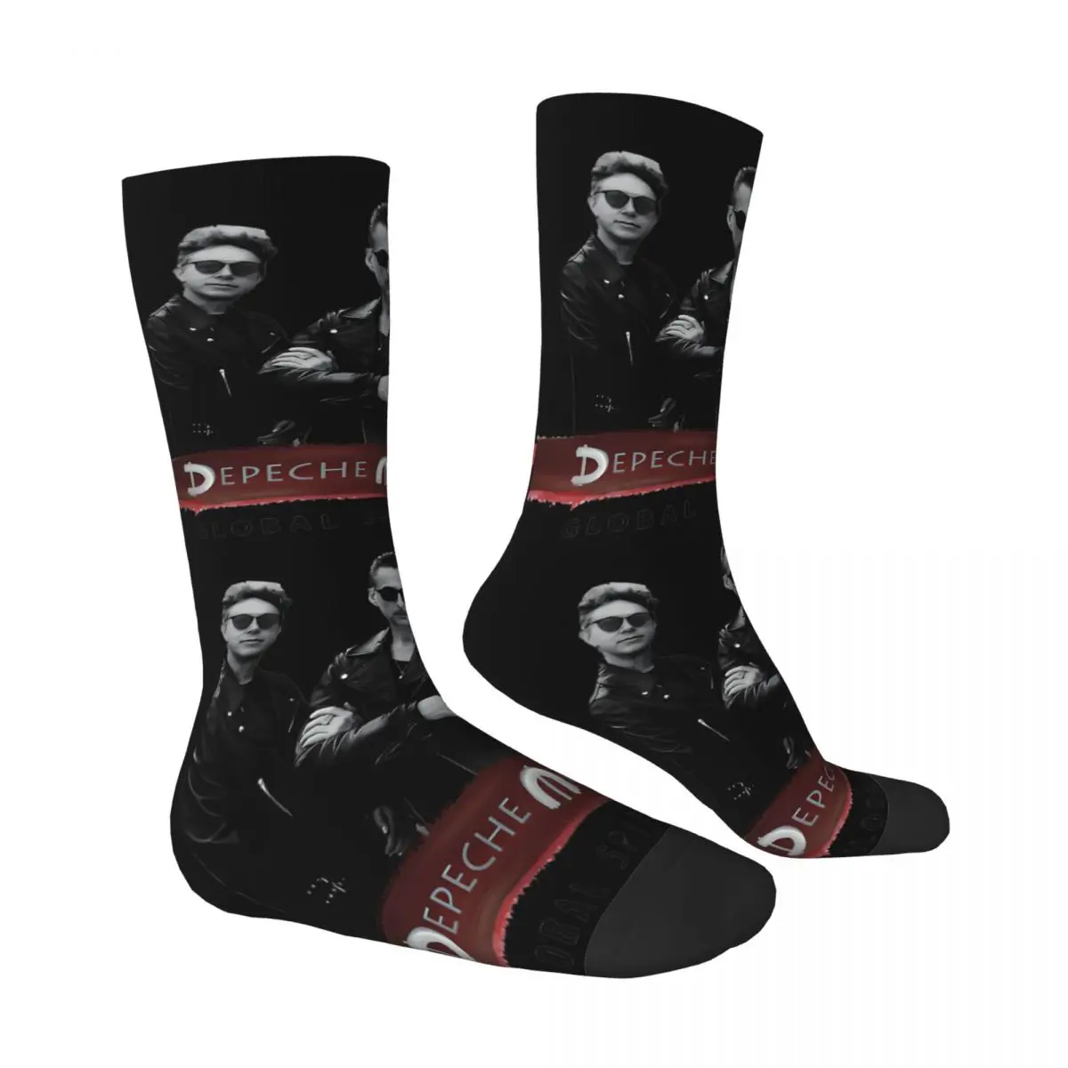 Depeche Cool Mode Unisex Winter Socks Running Happy Socks Street Style Crazy Sock