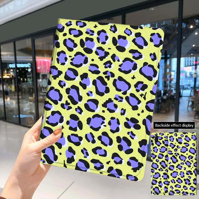 

Colorful leopard print art For Huawei MatePad Air SE Pro M6 M5 M2 T10s T5 10 11 12.6 11.5 12 X 10.8 Inch 10.1 Tablet Case