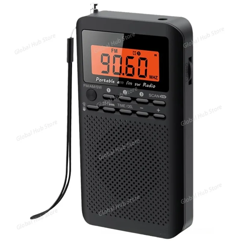 

For RD218 Portable Handheld Radio FM/AM/SW Three-band High Sensitivity, Shortwave/medium Wave/FM