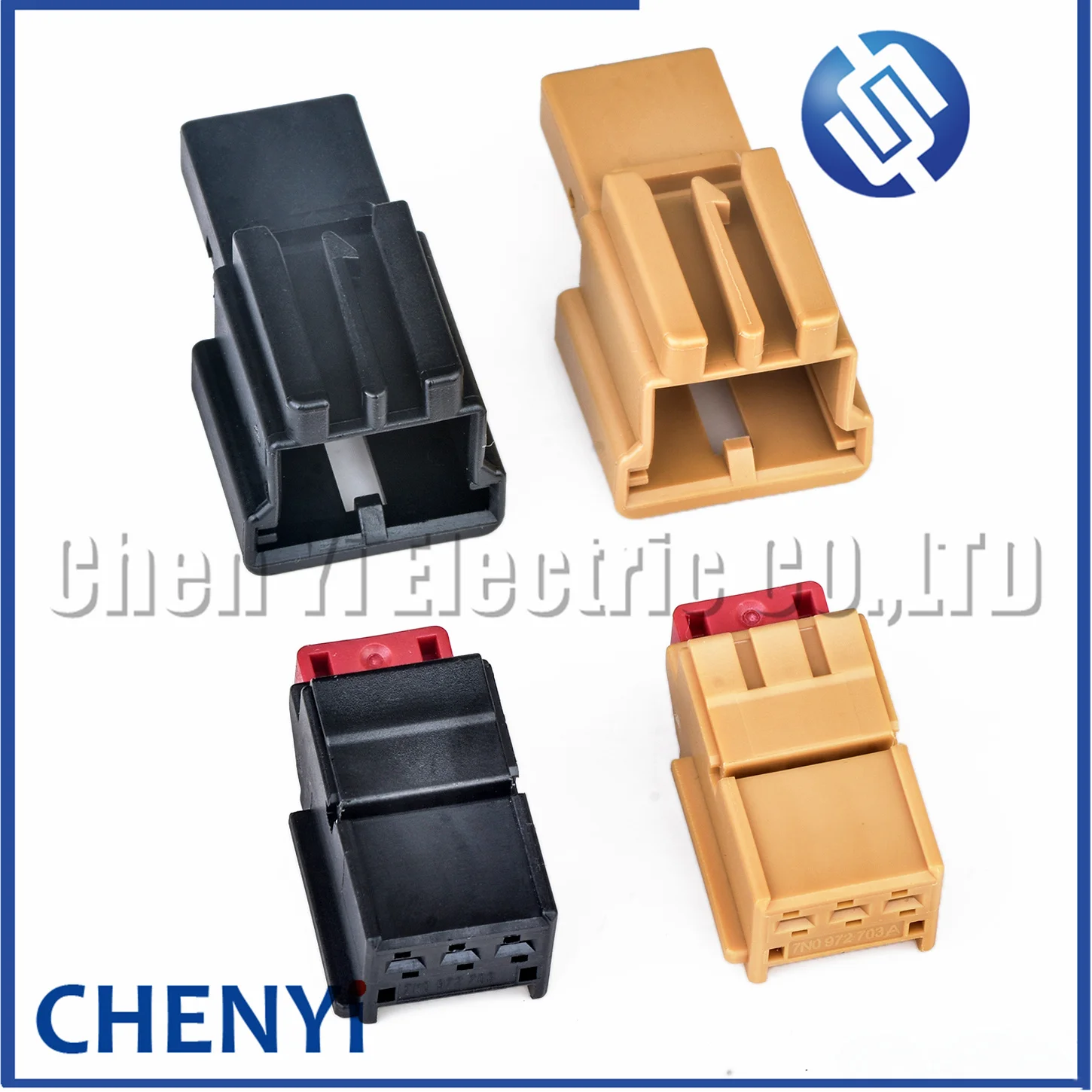 3 Pin Automotive Connector Car Taillight Atmosphere light brake light harness Plug 7N0972703 5K0972713 7N0972703A 5K0972713A