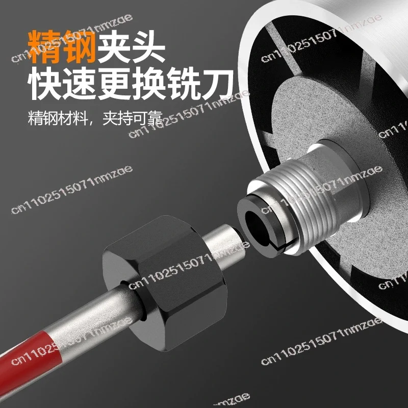 110V Household Electric Woodworking Tool Router Planer Groover Carver for Wood Trimming & Carving