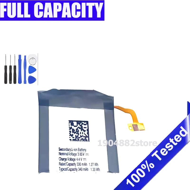 

Оригинальный новый аккумулятор EB-BR820ABY для Samsung Galaxy Watch Active 2 Active2 SM-R825 SM-R820 44 мм 1130 мАч Bateria