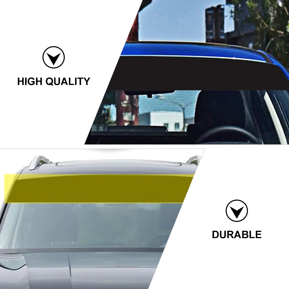 

1pc PVC Glass Sunshade Sticker Car Windshield Visor Strip Decal Front Auto Banner Personalized Car Accessory Outdoor Protection