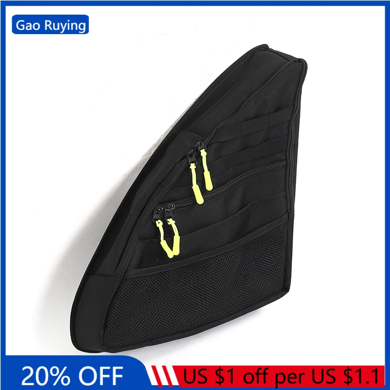 

Gao Ruying For Porsche Cayenne 2011-2017 Black Car Trunk Side Window Storage Bag Cargo Tools Tidying Package Car Accessories