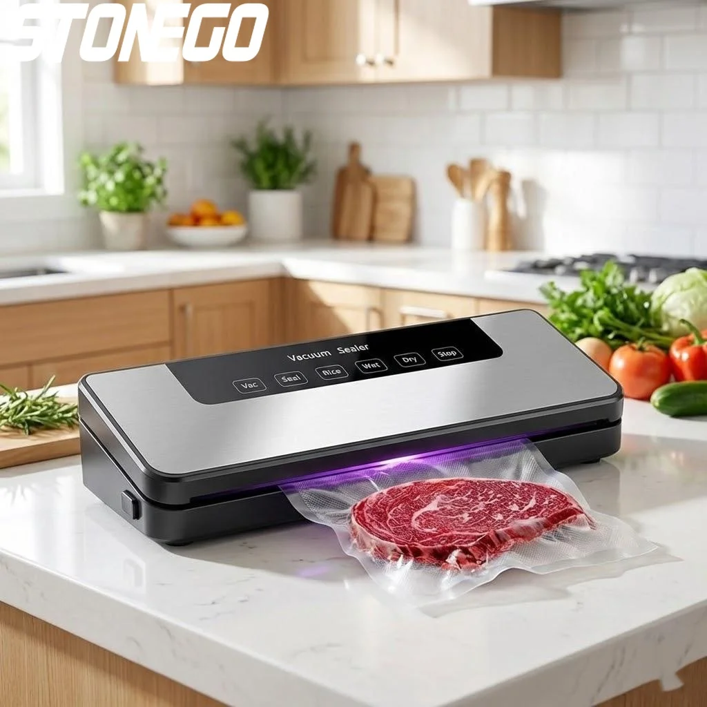 

Автоматический универсальный вакуумный упаковщик для сухих и влажных продуктов, масел и порошков с ручным управлением, мощность всасывания 65 кПа, промышленный класс