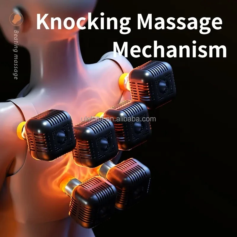 Kneading Massager Neck And Back 3d Massage Shawl Deep Tissue Shoulder Massager